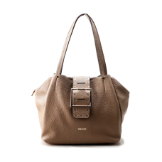 Cartera Squash Clásica Gia Beige