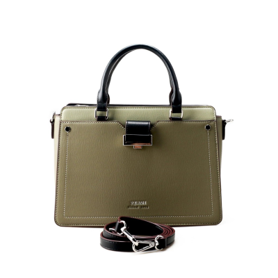 Bolso Cartera Squash Clásica Carole Verde