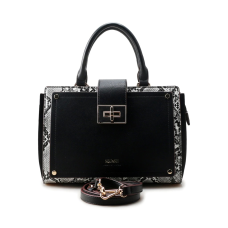 Cartera Squash Clásica Julie Negro