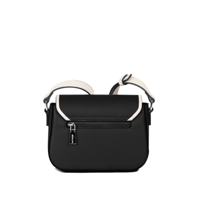 Bandolera Squash Clásica Sophie Negro