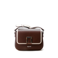 Bandolera Squash Clásica Sophie Marrón