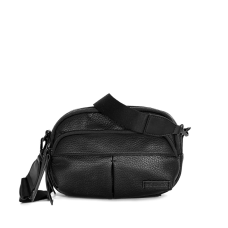Bandolera Un Bolsillo Squash Negro