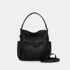 Cartera Gondola Squash Negro