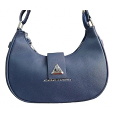 Cartera Bandolera Agarrate Catalina Pu Azul