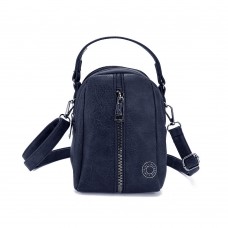 Mini Cartera Bandolera Agarrate Catalina Pu Azul