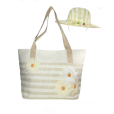 Set Playero Kralice Canasto Con Sombrero Y Lona Maíz