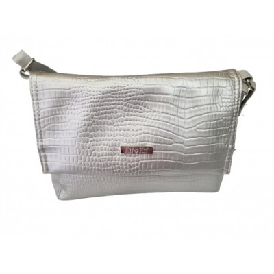 Cartera Bandolera Kif Kif  Plata