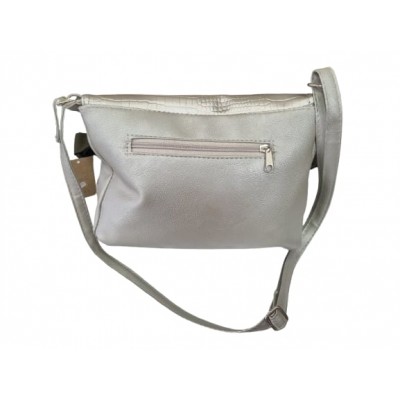 Cartera Bandolera Kif Kif  Plata