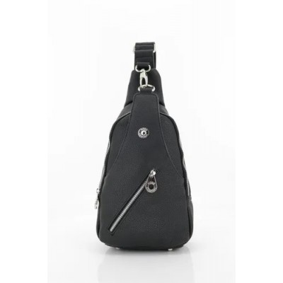 Mochila Cruzada Good Company Pu Negro 2114