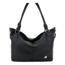 Cartera Bolso Good Company S2205 Satinado Negro Tira  Extrai
