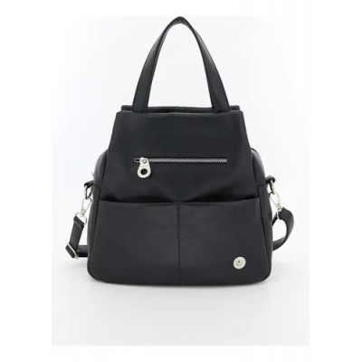 Cartera Bolso Good Company 2407 Pu. Negro Bolsillo Frente