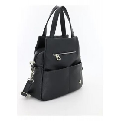 Cartera Bolso Good Company 2407 Pu. Negro Bolsillo Frente