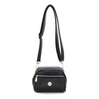 Bandolera Good Company Chica 2518 Negro Pu.
