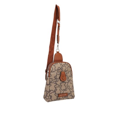 Cartera Morral Pierre Cardin Beige
