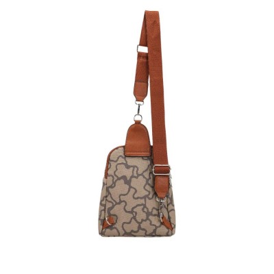 Cartera Morral Pierre Cardin Beige
