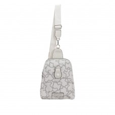 Cartera Morral Pierre Cardin Blanco
