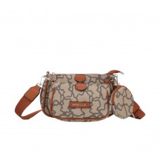Cartera Morral Pierre Cardin Beige