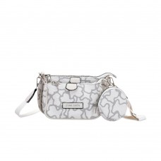 Cartera Morral Pierre Cardin Blanco