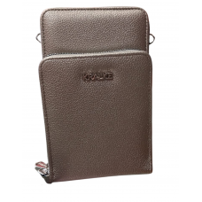 Bandolera Porta Celular Kralice Plateado