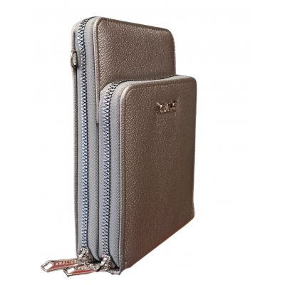 Bandolera Porta Celular Kralice Plateado
