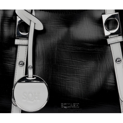 Cartera Bandolera Mini Tote Squash Negro