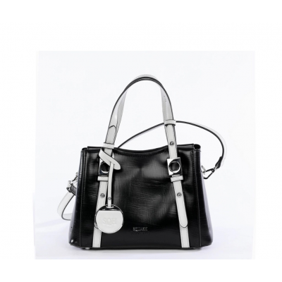 Cartera Bandolera Mini Tote Squash Negro