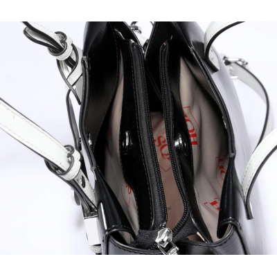 Cartera Bandolera Mini Tote Squash Negro