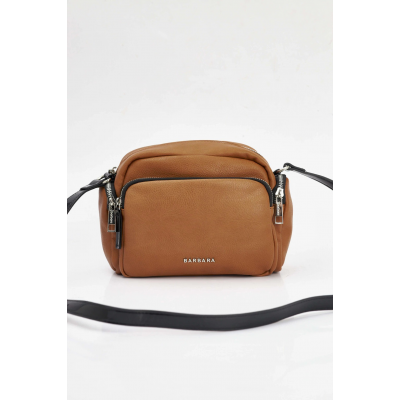 Bandolera Barbara Pu Combinada Con Charol Suela