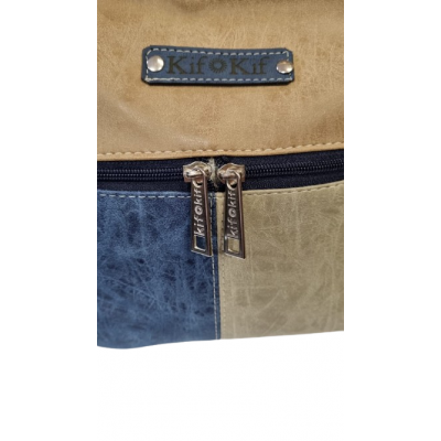 Bandolera Kif Kif Combinada Azul