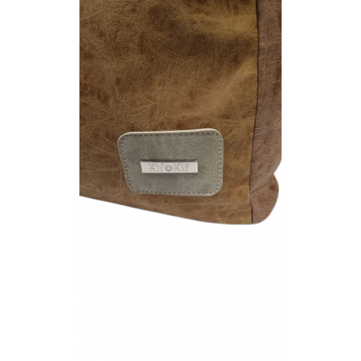 Cartera Kif Kif Combinada Beige 