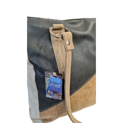 Cartera Kif Kif Combinada Negro 