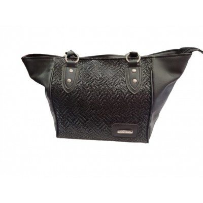 Cartera Simple Kif Kif Pu Negro