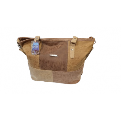 Cartera Kif Kif Combinada Beige
