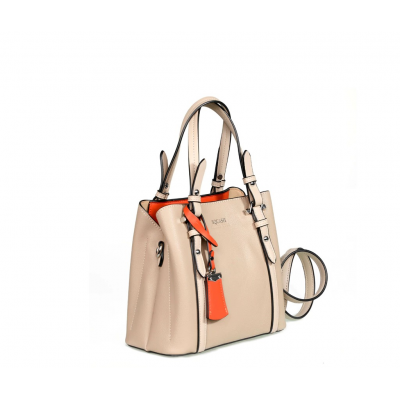 Cartera Mini Tote Squash Beige