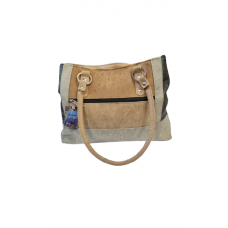 Cartera Kif Kif Doble División Beige