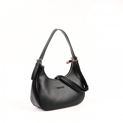 Cartera Kif Kif Ecocuero Negro