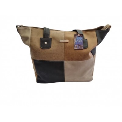 Cartera Kif Kif Combinada Arielle Negro