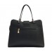 Cartera Bandolera Squash Hebilla Tricolor Tira Extraíble Negro