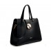 Cartera Bandolera Squash Hebilla Tricolor Tira Extraíble Negro
