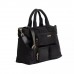 Cartera Bolso Squash - Dama Multibolsillos Interior Microfibra Negro