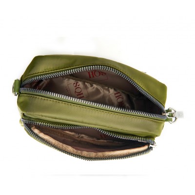 Bandolera Squash 40203 Tela Avion Verde