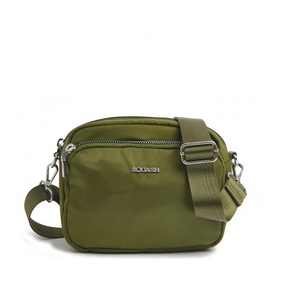 Bandolera Squash 40203 Tela Avion Verde