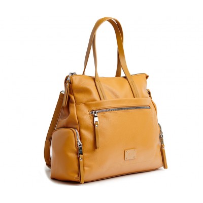Cartera Bolso Squash Ecocuero 40207 Camel