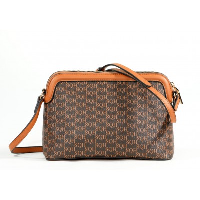 Cartera Bandolera Chica Squash Suela Cuero Sintetico Personalizado  70200