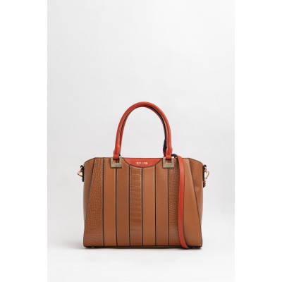 Cartera Squash Combinada Croco Escama Cuero Sintetico 30326 Suela