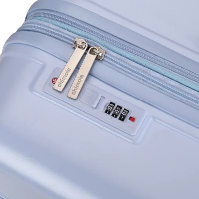 Valija Chimola California Mediana 24" Celeste