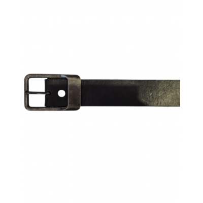 Cinto Hombre Cuero Negro Talle 120