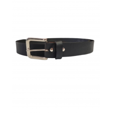 Cinto Hombre Cuero Negro Talle 120