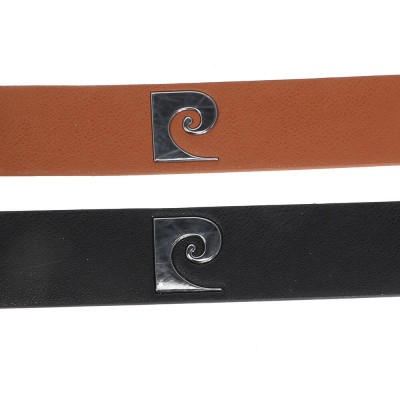 Cinto Pierre Cardin De Vestir Clásico Marrón Talle S