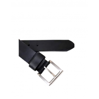 Cinto Hombre Cuero Negro Talle 115